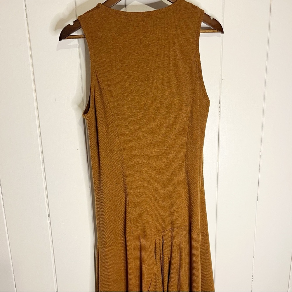 Animale Rust Ribbed Maxi Dress. Size XL. - Picture 9 of 10